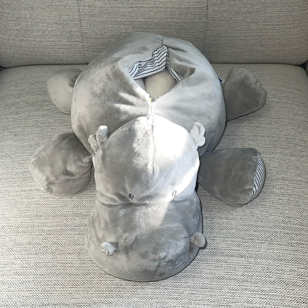 Jacadi Paris Baby Hippo Activity Toy